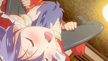 Hentai video - petite warrior girl with tight virgin pussy gets fucked.