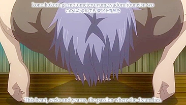 Hentai video - petite warrior girl with tight virgin pussy gets fucked.