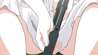 Boss dies during sex with prostitute at hotel. #Hentai