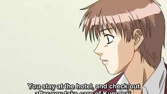 Boss dies during sex with prostitute at hotel. #Hentai