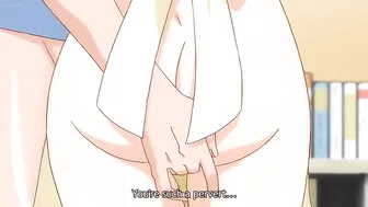 Hentai college guy fucks petite teen with pigtails.