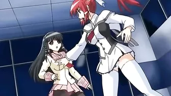 Hentai tentacle monsters attack a magical school and have sex with the students.