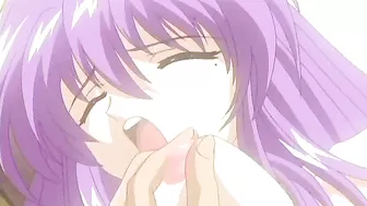 Momiji, a passive schoolgirl in hentai anime, loses her virginity to a lothario.