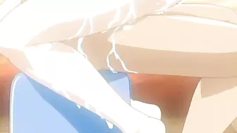 Momiji, a passive schoolgirl in hentai anime, loses her virginity to a lothario.