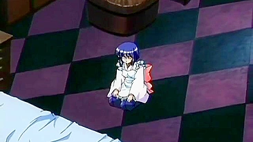 Momiji, a passive schoolgirl in hentai anime, loses her virginity to a lothario.