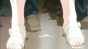 A cute teen schoolgirl gets fingered on a train by a stranger. A cute teen schoolgirl gets fingered on a train by a stranger.