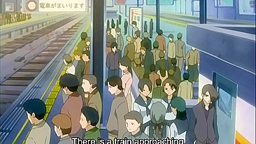 A cute teen schoolgirl gets fingered on a train by a stranger.