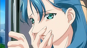 A cute teen schoolgirl gets fingered on a train by a stranger.