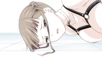 Hentai teen bound and banged in raunchy jail sex.