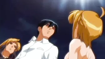 Sexy hentai schoolgirl gets banged by a tentacled monster.