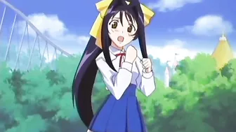 Sexy hentai schoolgirl gets banged by a tentacled monster.