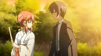 Sacrificial virgin teen gets possessed by a demon in hentai.