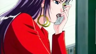 Schoolgirl gets fingered by pervy anime guy in public.