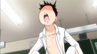 Hentai small schoolgirl with a tight pussy finally loses her virginity.