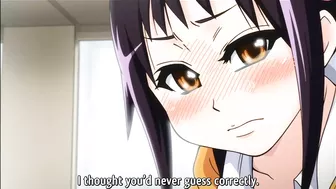 Hentai small schoolgirl with a tight pussy finally loses her virginity.