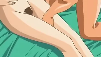 Hairy pussy hentai sensation!