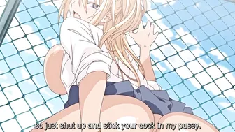 Hypnotic bitchy schoolgirl succumbs to dick-sucking in a steamy bathroom.