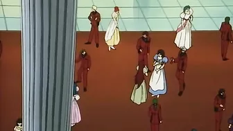 The petite elf is being fucked by the devil as his slave girl watches in hentai porn.