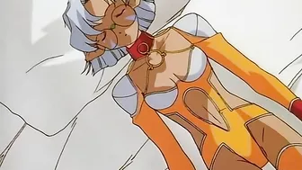 The petite elf is being fucked by the devil as his slave girl watches in hentai porn.