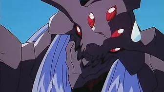 The petite elf is being fucked by the devil as his slave girl watches in hentai porn.