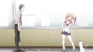 Hentai catgirl detective office scene with intense sex and multiple orgasms.