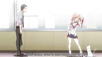 Hentai catgirl detective office scene with intense sex and multiple orgasms.