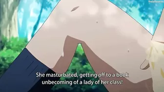 She's a perverted girlfriend who loves to masturbate in public.