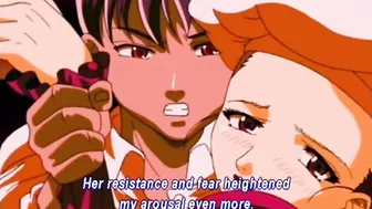 Son masturbates as he watches his father have sex with a hentai maid.