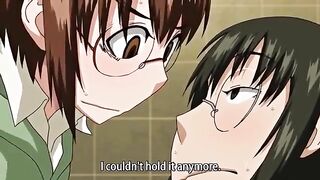 Hentai video - Virgin teen's soaking wet pussy is relentlessly fucked in school bathroom.