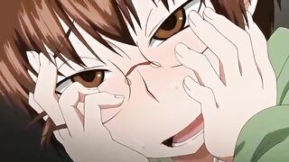 Hentai video - Virgin teen's soaking wet pussy is relentlessly fucked in school bathroom.