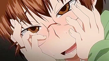 Hentai video - Virgin teen's soaking wet pussy is relentlessly fucked in school bathroom.