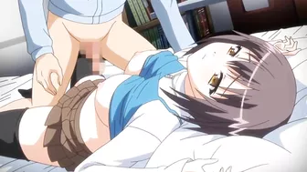 Blood-related incestuous sex with a bound and horny teen in an animated hentai video.
