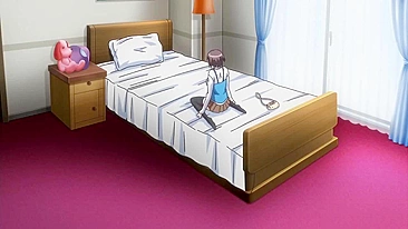 Blood-related incestuous sex with a bound and horny teen in an animated hentai video.