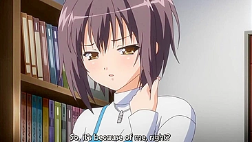 Blood-related incestuous sex with a bound and horny teen in an animated hentai video.