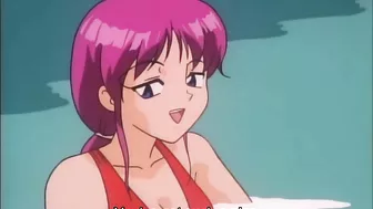 Frantically frustrated and female, a yuri lesbian is anally penetrated with a strap-on in this hentai porn. Frantically frustrated and female, a yuri lesbian is anally penetrated with a strap-on in this hentai porn.