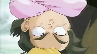 Hentai schoolgirl succumbs to demon lord in graphic sex scene.