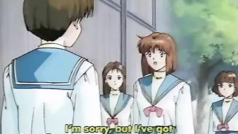 Hentai schoolgirl succumbs to demon lord in graphic sex scene.