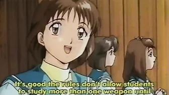 Hentai schoolgirl succumbs to demon lord in graphic sex scene.