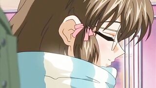 Hentai porn video - Blackmailing a cute schoolgirl for pussy licking and facial.