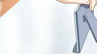 Hentai porn video - Blackmailing a cute schoolgirl for pussy licking and facial.