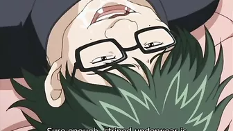 Hentai porn video - Blackmailing a cute schoolgirl for pussy licking and facial.