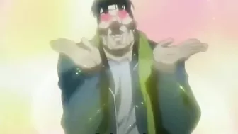 Hentai redhead with bound ankles receives deep anal sex.