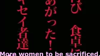 Hentai redhead with bound ankles receives deep anal sex.