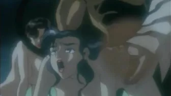 Sexy succubus enslaves and pleasures with her demonic cock in hentai anime.