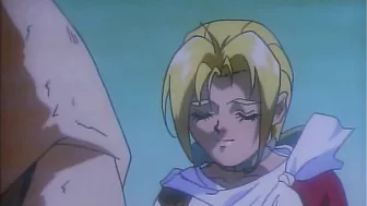 Sexy succubus enslaves and pleasures with her demonic cock in hentai anime.