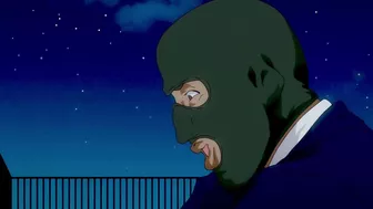 Hentai video featuring an ugly man aggressively having sex with a blackmail victim who is also cheating on her husband.