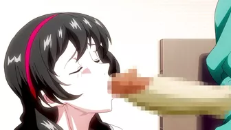 Hentai video featuring an ugly man aggressively having sex with a blackmail victim who is also cheating on her husband.