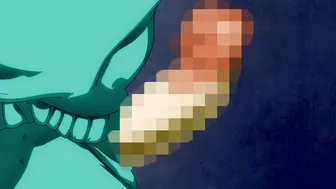 Hentai video featuring an ugly man aggressively having sex with a blackmail victim who is also cheating on her husband.