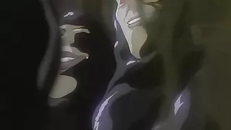 Demon succubus enslaved and sexually tortured by monstrous tentacles in hentai porn.