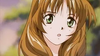 Demon succubus enslaved and sexually tortured by monstrous tentacles in hentai porn.